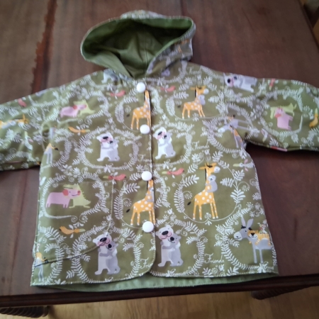 Imperméable réversible enfant